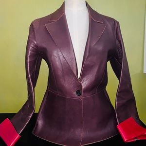 Prada Vintage Leather Jacket